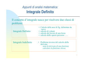 Integrali definiti