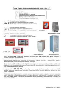 variatori stabilizzatori convertitori vmm-vtm-vtt