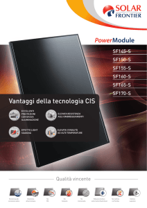 PowerModule Vantaggi della tecnologia CIS