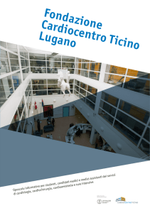 Opuscolo informativo Cardiocentro Ticino