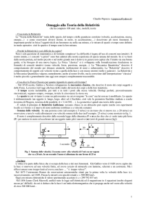 Relatività (parte1)- C.Papuzza