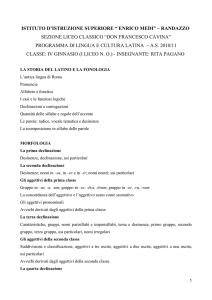 programma di - Benvenuti all`IISS Medi di Randazzo