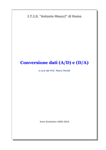 Conversione dati (A/D) e (D/A)