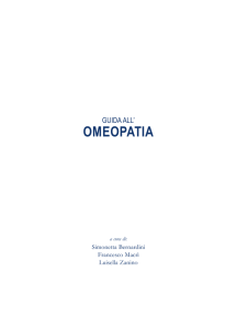 omeopatia - Società Italiana di Omeopatia e Medicina Integrata
