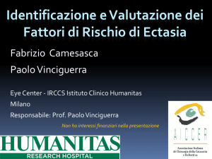Diapositiva 1 - Dott. Fabrizio Camesasca