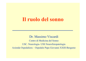 Il ruolo del sonno - Comune di Grassobbio