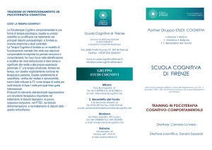 Scuola Cognitiva Firenze – Brochure