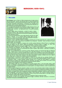 BERGSON (1859-1941)