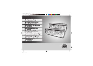 Montageanleitung Mounting Instructions Instructions de