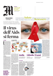 Il virus dell`Aids si ferma