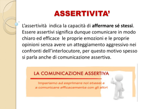 Comunicazione assertiva - Istituto Bruno