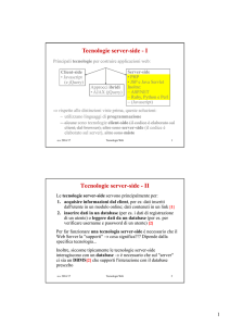 Tecnologie server-side