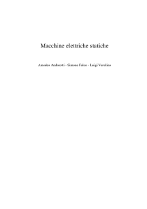 Macchine elettriche statiche