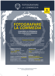 Premio di fotografia ``Fotografare la Commedia`