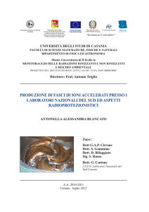 Elaborato Finale - Dipartimento di Fisica e Astronomia and