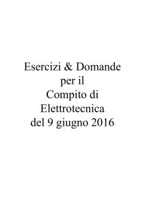 compito del 09-06-2016  - Ingegneria elettrica ed elettronica