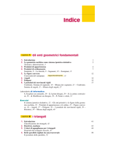 I quadrilateri. Punti notevoli di un triangolo