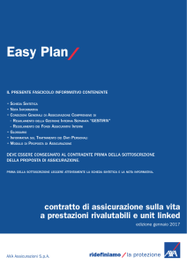 Easy Plan - AXA Assicurazioni
