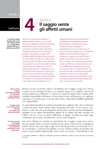 Seneca, Il saggio sente gli affetti umani