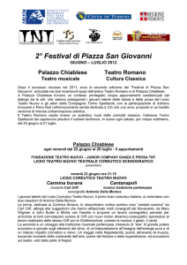 2° Festival di Piazza San Giovanni