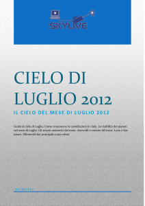 cielo di luglio 2012