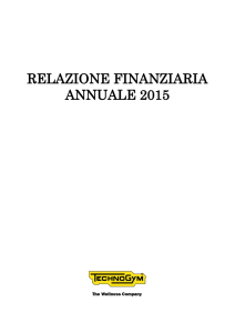 relazione finanziaria annuale 2015
