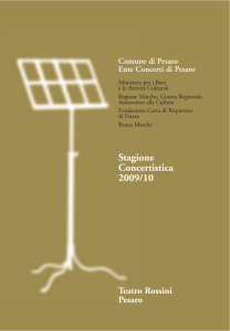 Scarica il libretto di Sala della stagione concertistica 2009