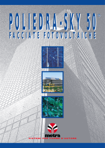 poliedra sky 50 - facciate fotovoltaiche