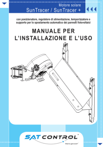 manuale per l`installazione e l`uso