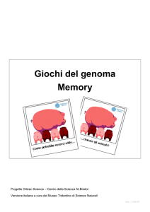 Giochi del genoma Memory - MUSE