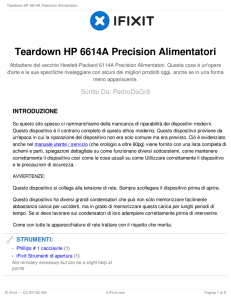 Teardown HP 6614A Precision Alimentatori