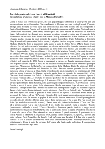 Corriere della sera - Centro Studi Giacomo Puccini