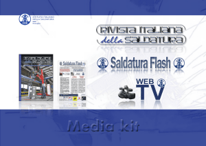Media kit - Istituto Italiano della Saldatura