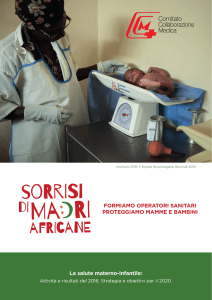 Sorrisi di madri africane - Comitato Collaborazione Medica
