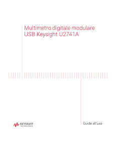 Multimetro digitale modulare USB Keysight U2741A