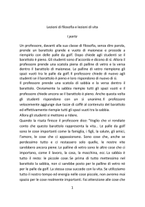 Lezioni di filosofia e lezioni di vita