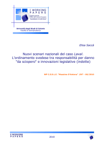 Elisa Saccà - WP .INT – 86/2010 - Archive of European Integration