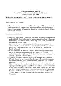 programma IVDa.s. 2013 - Liceo Artistico "Bruno Munari"