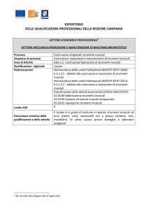 44 - Liutaio - REPERTORIO REGIONALE QUALIFICAZIONI