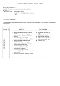 Fisica - Liceo scientifico Gobetti