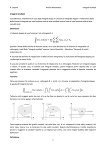 Integrali multipli