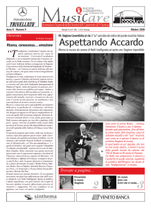Musicare 10-2008 - Società del Quartetto di Vicenza