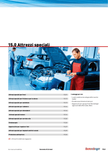 15.0 Attrezzi speciali
