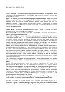 Curriculum Vitae Daniela Francesconi