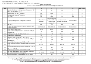 Matematica - Ministero della Difesa