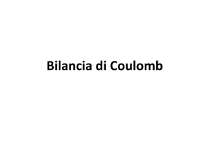 Bilancia di Coulomb