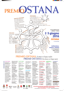 Sacrica il Programma del Premio Ostana 2016