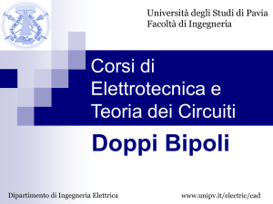 Diapositiva 1 - Università degli studi di Pavia