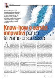 Know-how e servizi innovativi per un terzismo di successo