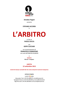 Scarica il pressbook completo di L`arbitro